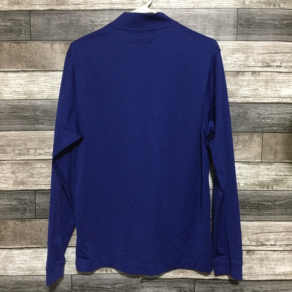 Nike Golf Tour Performance Duke Blue Devils Mock Neck Shirt Men’s S Blue - Picture 5 of 8